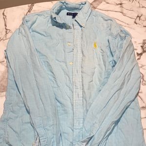 4/$20🚨Long Sleeve Polo Button Up